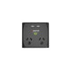 Monster 2-Port+USB Surge Black Monster 2-Port+USB Surge Black